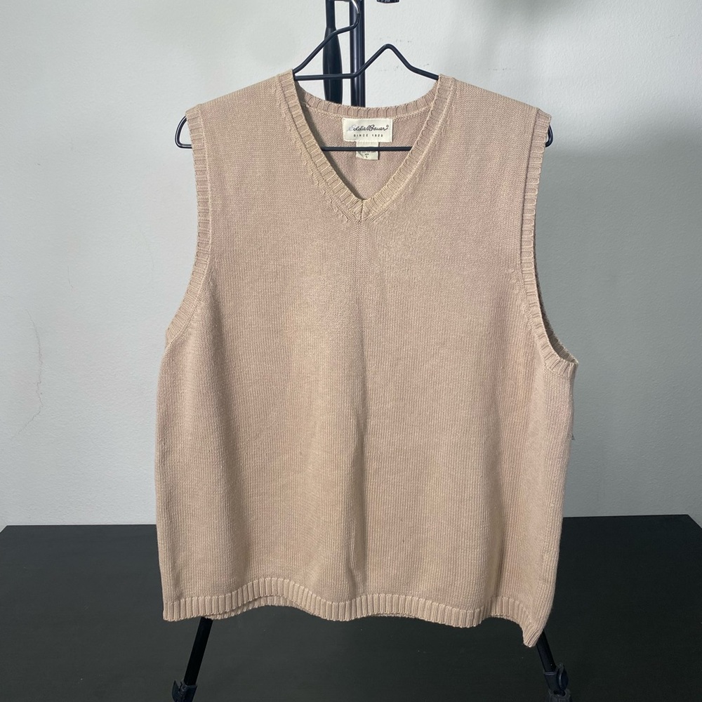 Tan Sweater Vest
